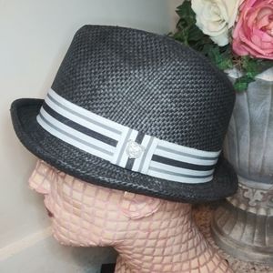 Peter Grimm Charcoal & Light Gray Depp Fedora